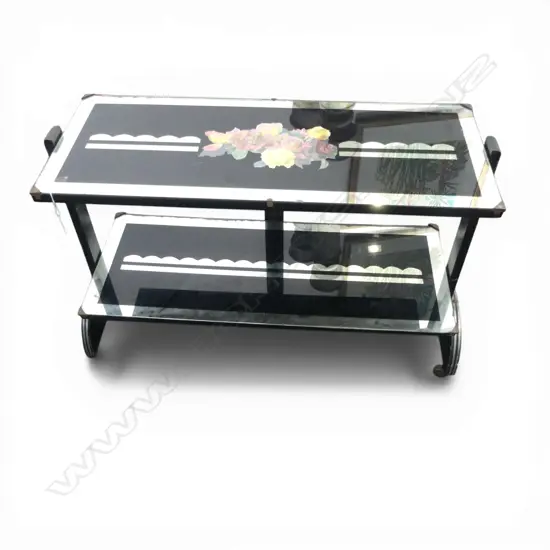 DECO MIRRORED TABLE (FOLDS FLAT INTO SCREEN) 810x310x580mm