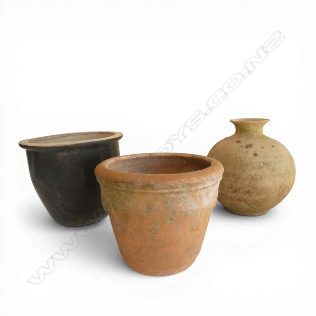 3 GARDEN POTS H.250mm Image 1++