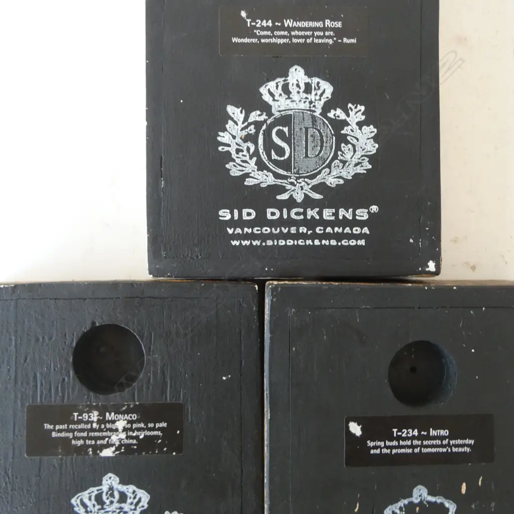 3 SID DICKENS MEMORY BLOCK TILES 200x150mm Image 1++