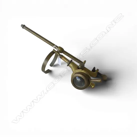 BRASS 'THE VISIBLES' MASONS DRAM SPIRIT MEASURE H.380mm