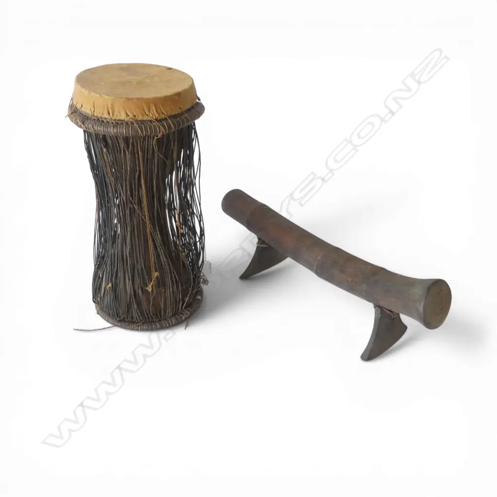 TRIBAL HEADREST? DRUM? L.490mm + OTHER DRUM faults  Image 1++