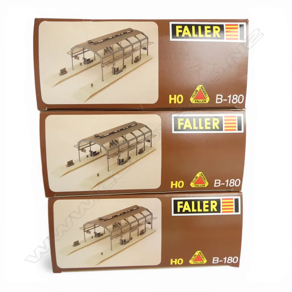 3 BOXED FALLER HO B-180 MODEL KITS Image 1++