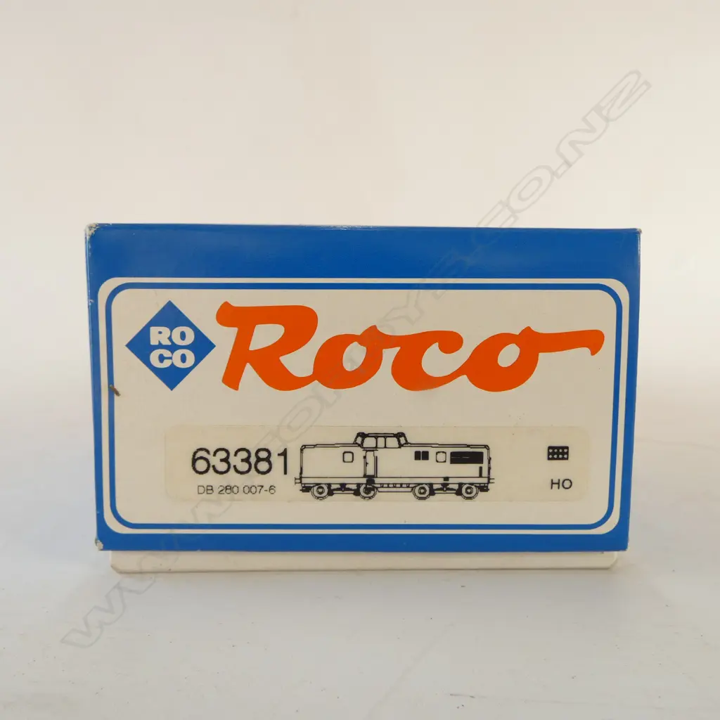 BOXED ROCO HO DB DIESEL LOCOMOTICE V80 01063381 Image 1++