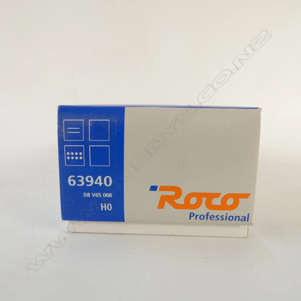 BOXED ROCO PROFESSIONAL HO DB DIESEL LOCOMOTIVE V65 008 63940 Image 1++