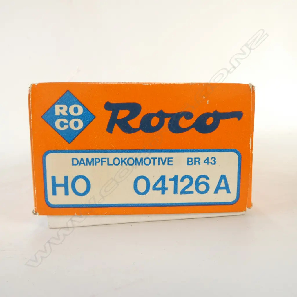 BOXED ROCO HO DB STEAM LOCOMOTIVE & TENDER BR 43 1133 04126A Image 1++
