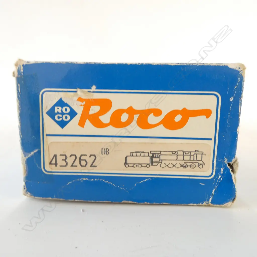 BOXED ROCO HO DB STEAM LOCOMOTIVE & TENDER 44 1137 43262 Image 1++