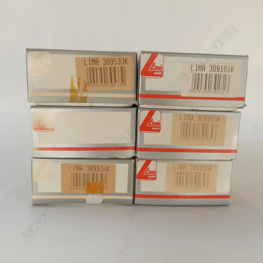 6 BOXED LIMA HO DB COACHES ... Image 1++