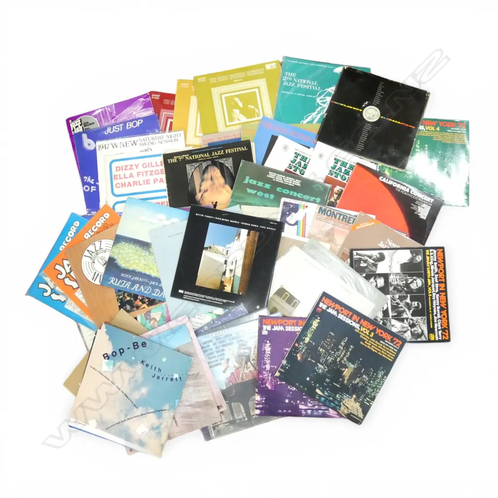 ASST. JAZZ FESTIVAL & CONCERT JAZZ LPs etc Provenance: Ex Collection Wellington Choy  Image 1++