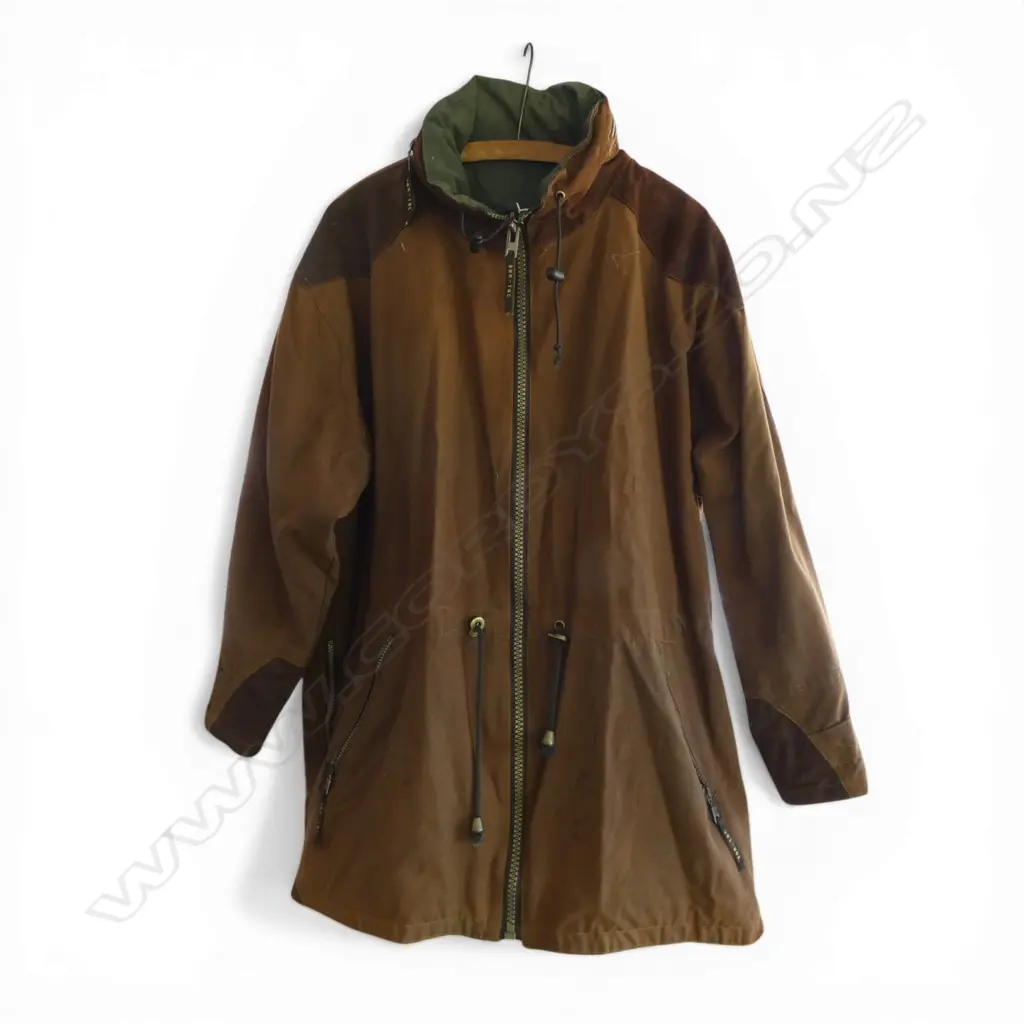 OIL SKIN JACKET BY BAR-TAC NZ SIZE XL Image 1++