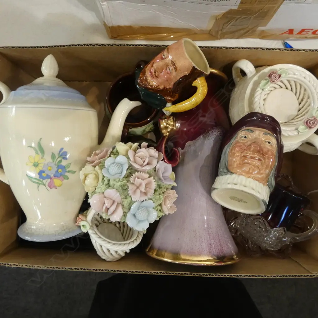 ASST. CHINA, PORCELAIN & GLASS Image 1++