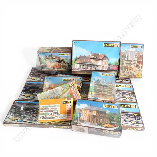 15 ASST. FALLER HO MODEL KITS ...