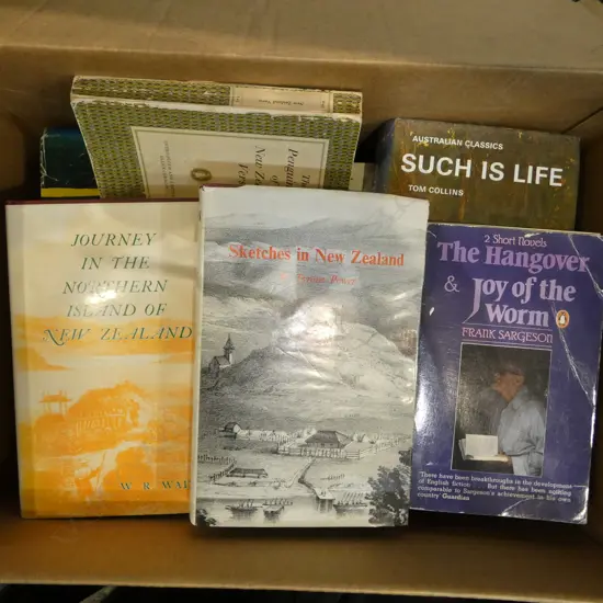 ASST. BOOKS; NZ LITERATURE INTEREST