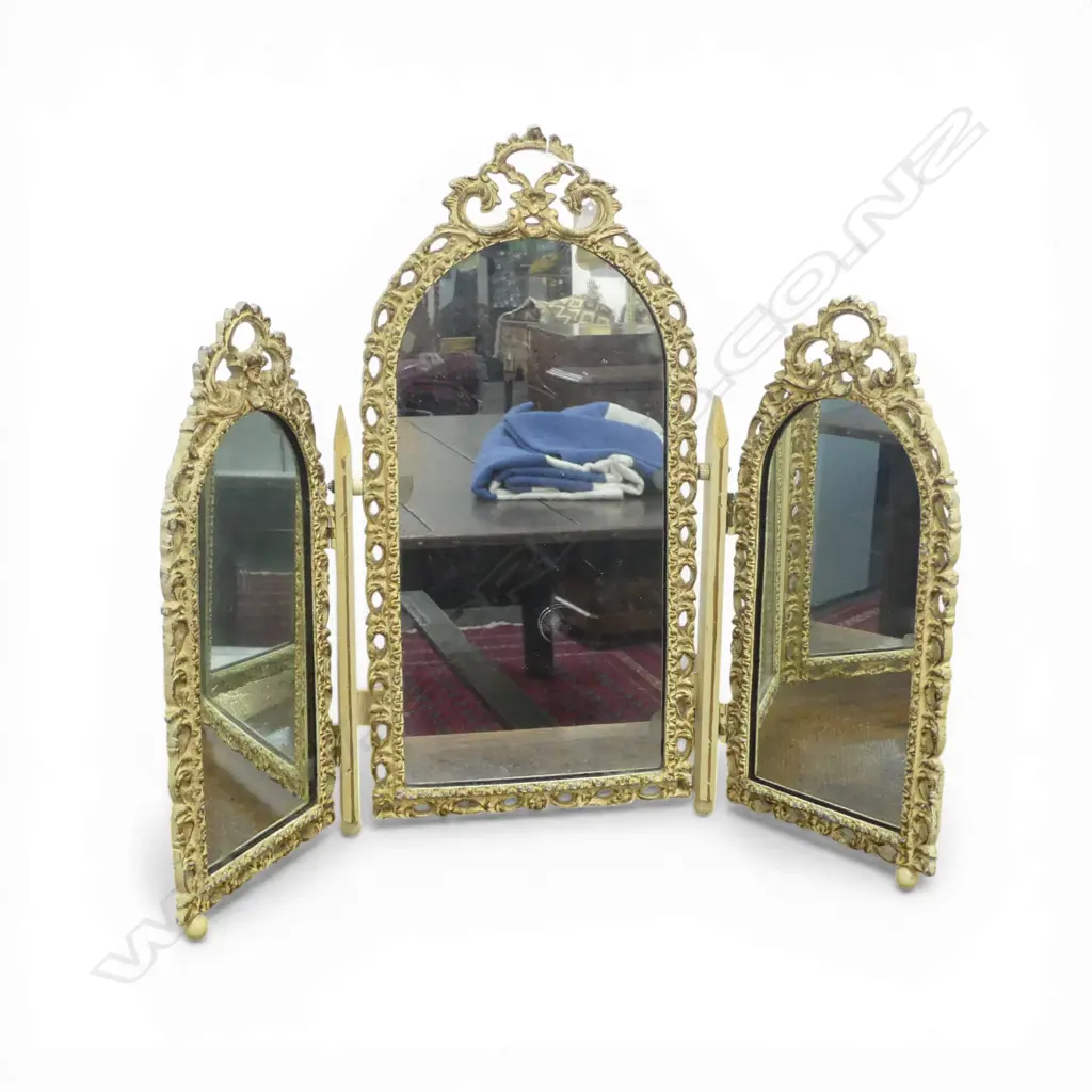 3 PANEL TABLE TOP MIRROR H.505mm Image 1++