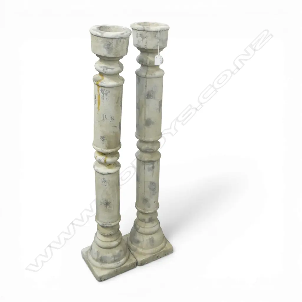 PR CONCRETE CANDLESTICKS H.1010mm FAULTS Image 1++