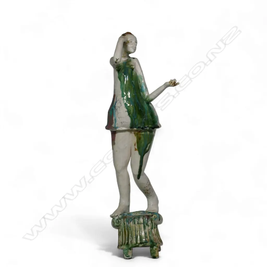 Justine Turnbull (NZ, 20thC) Female Figure, Image 1++