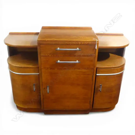 DECO OAK CABINET 1350x430x975mm