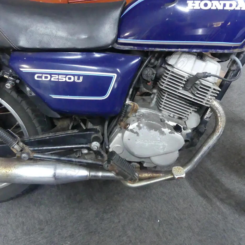 HONDA CD250U MOTORBIKE, 1ST REG NZ 1990 Image 1++