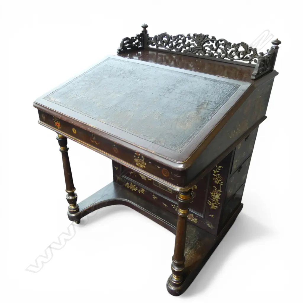 DAVENPORT w. CHINESE DESIGN 735x710x940mm Image 1++