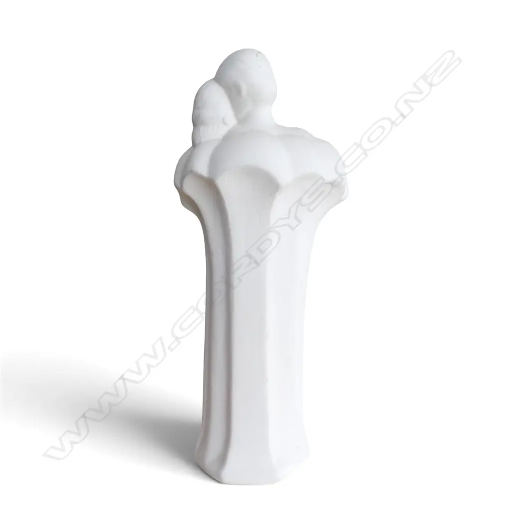 ART DECO CERAMIC STATUE, LOVING COUPLE, H.300mm Image 1++