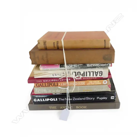 9 WORKS ON GALLIPOLI & THE ANZACS 