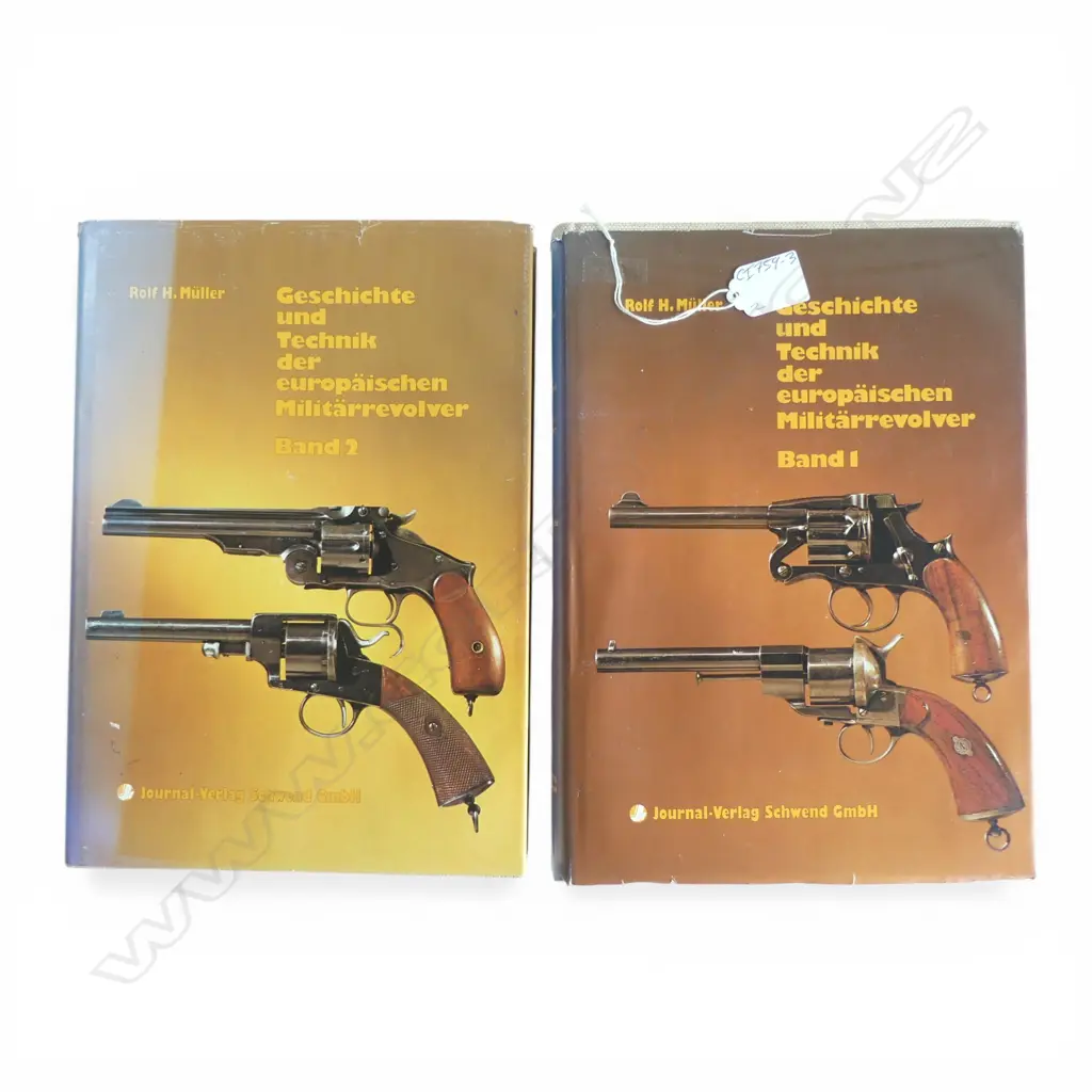 2 VOLS. ON REVOLVERS by ROLF H. MULLER Image 1++