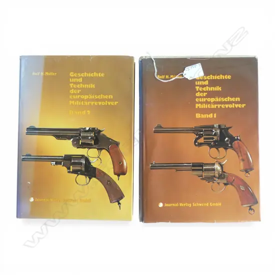 2 VOLS. ON REVOLVERS by ROLF H. MULLER