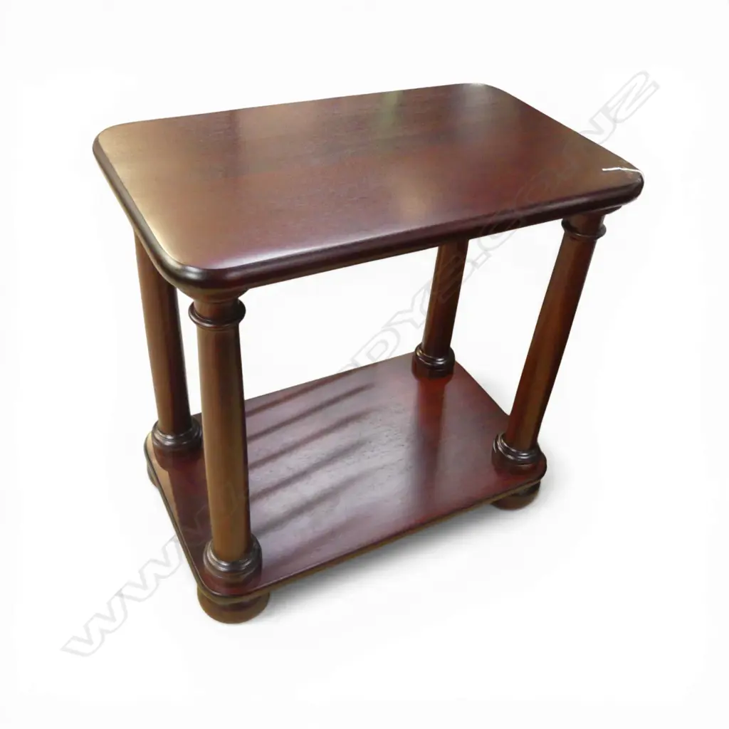 MAHOGANY SIDE TABLE 600x380x600mm by Terrry Neale Furniture Image 1++