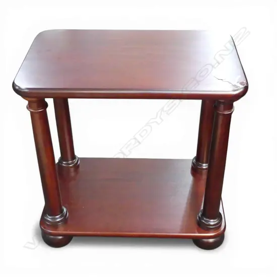 MAHOGANY SIDE TABLE 600x380x600mm by Terrry Neale Furniture