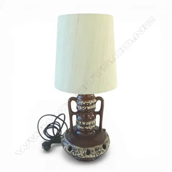 RETRO CERAMIC TABLE LAMP H.525mm