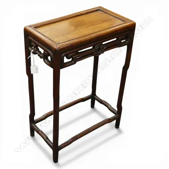 ORIENTAL ROSEWOOD SIDE TABLE 340x190x480mm