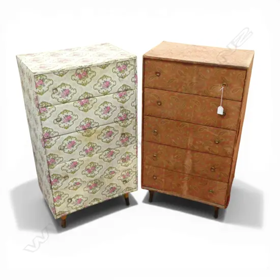 2 FRENCH SEWING CABINETS faults 440x290x805mm