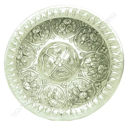 An Edwardian silver bowl