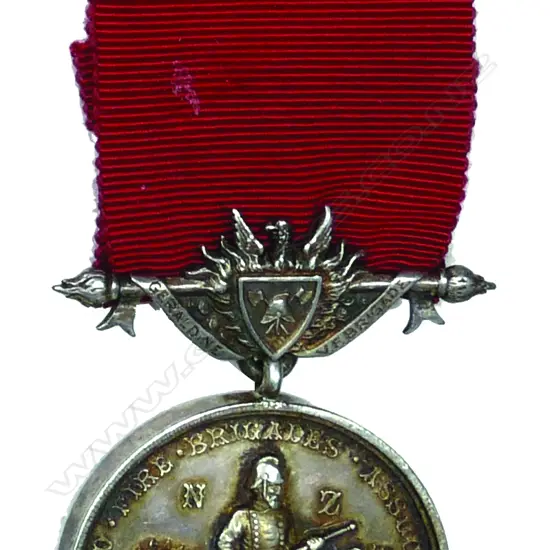 A 1916 New Zealand 'United Fire Brigades Association' by Anton Teutenberg