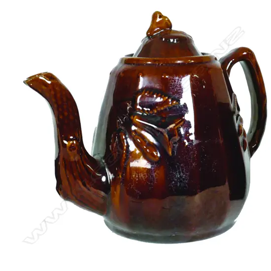 A 19thC Milton large teapot