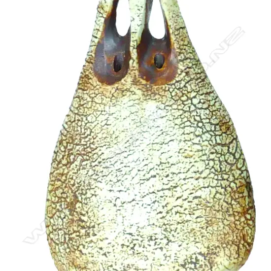 A Len Castle tapered double aperture vase