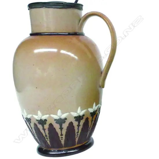 A Doulton Lambeth stoneware jug