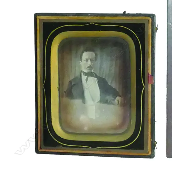 A Victorian period daguerreotype Johan Constant Willeem b.1819