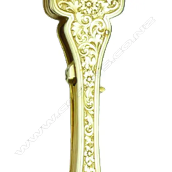 A  quality c.1900 European gilded yellow gold lady's lorgnette