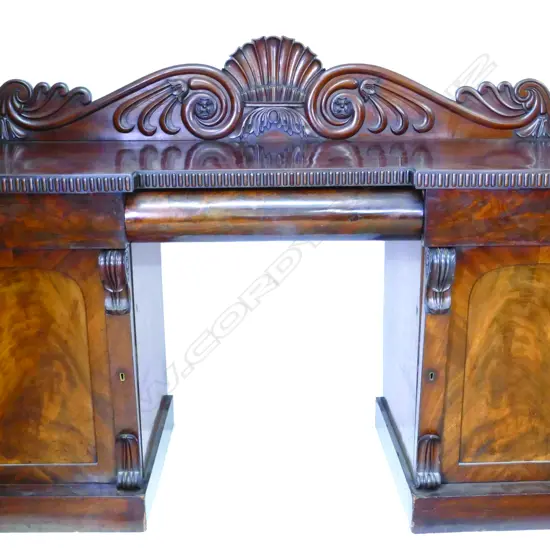 A William IV mahogany sideboard