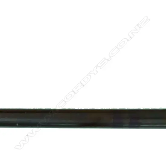 An ivory handled and rosewood walking cane