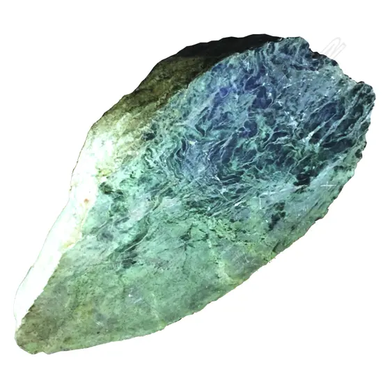 A large pounamu Nephrite boulder