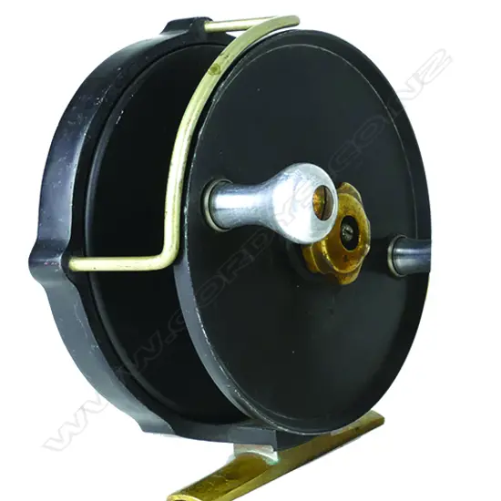 A c.1930s large 5½" Ogden Smiths game fishing reel