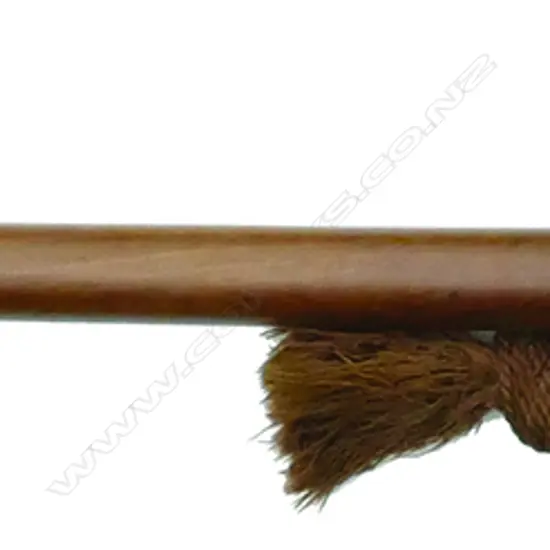 A fine pear wood walking cane