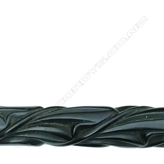 A Ceylonese ebony walking stick