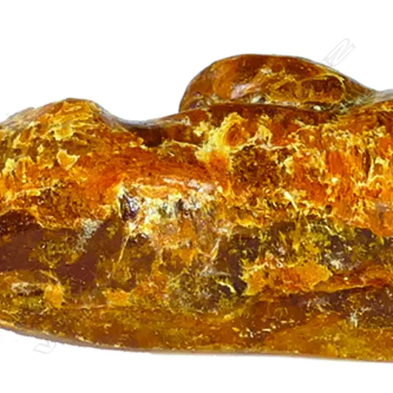 A small kauri gum boulder