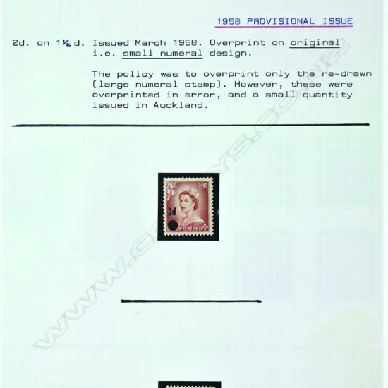 An album of N.Z. stamps