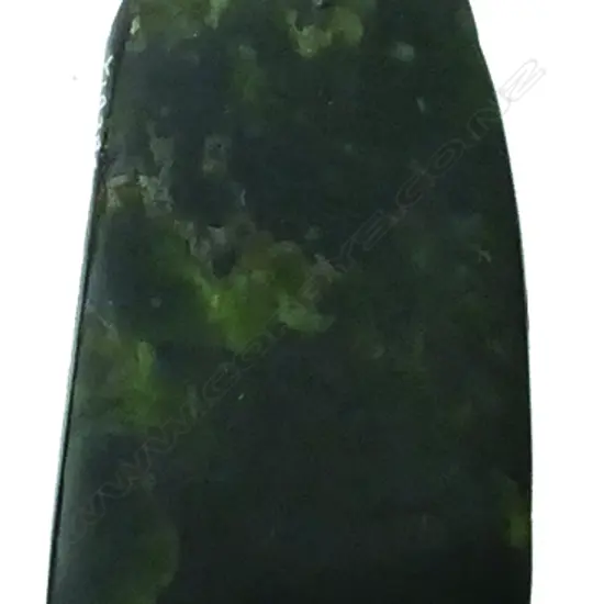 An old Maori toki pounamu (greenstone adze)