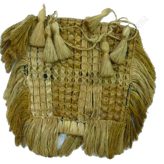 An old Maori kete muka