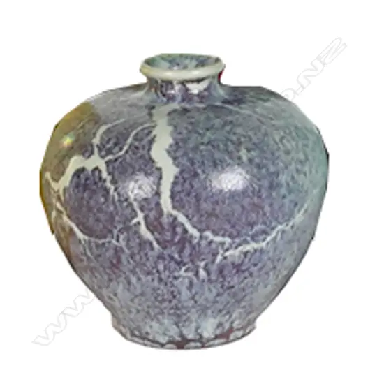 A Ruskin high fired small specimen vase