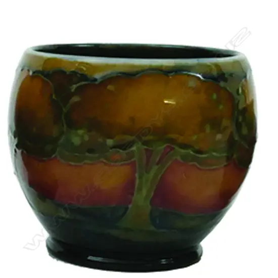 A William Moorcroft Eventide vase